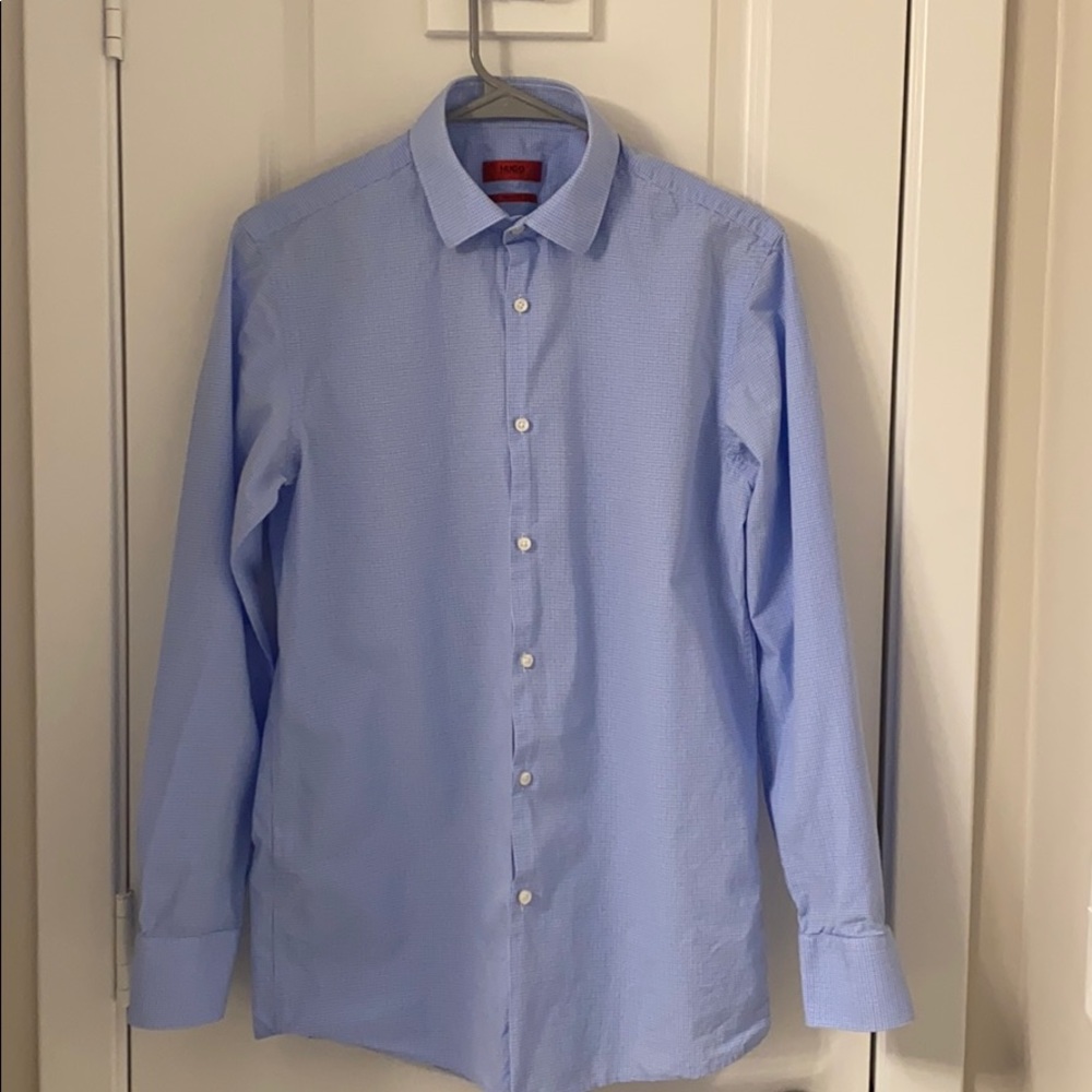 Hugo Boss Sharp Fit Men’s Dress Shirt 15 32/33